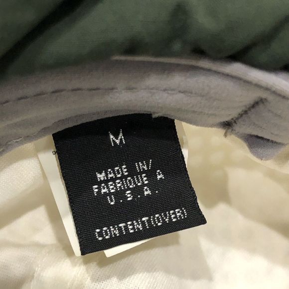 VTG Patagonia Mens Hat Cap White Bimini Fly Fishing Long Bill Hiking Outdoor USA - Picture 7 of 10